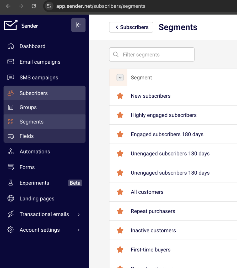 subscriber-segments