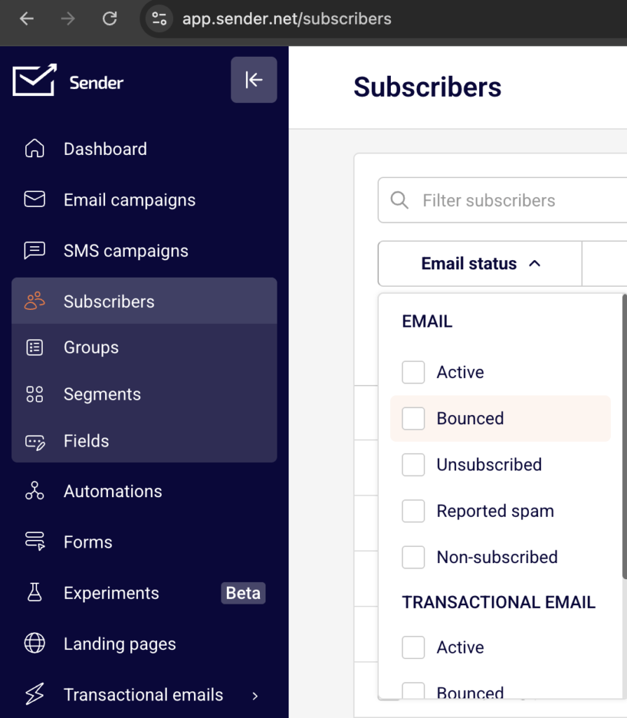 subscriber-status