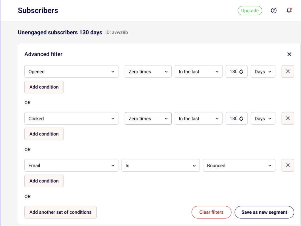 subscriber-segments-conditions