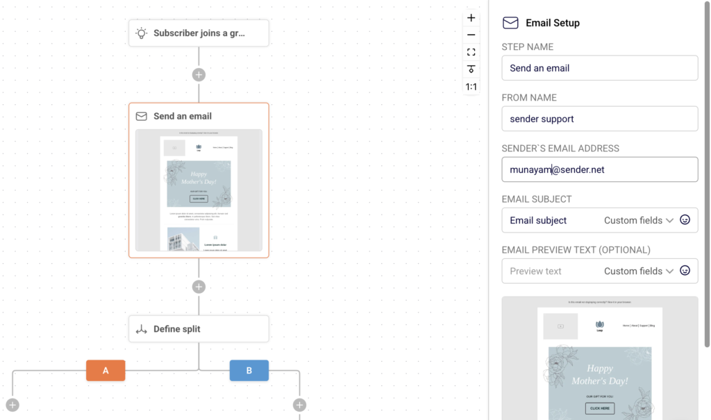 automation-email-template