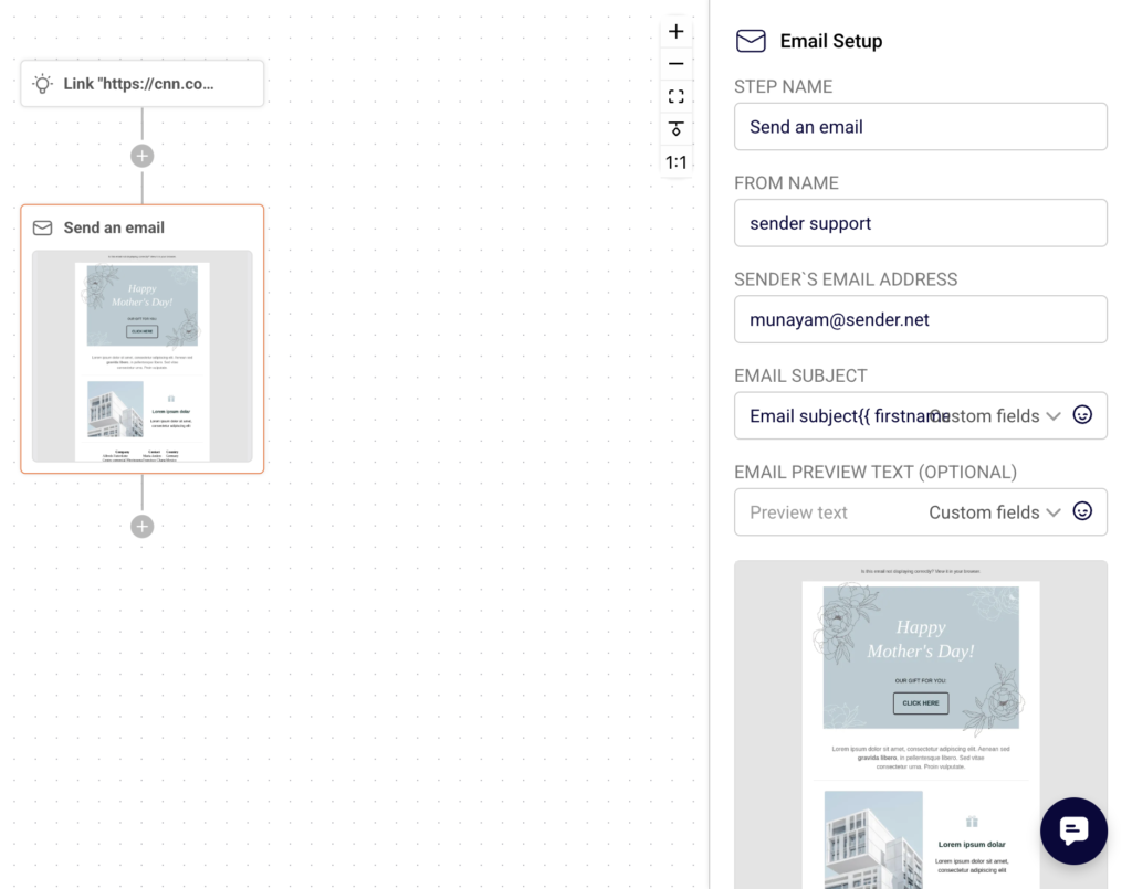automation-email-setup