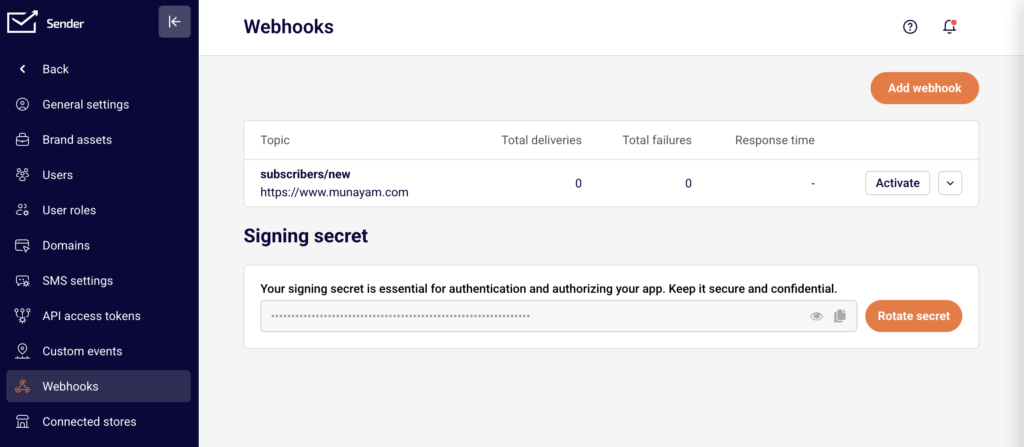 sender-webhooks