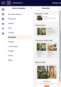 section-templates