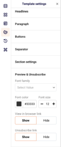 template-settings