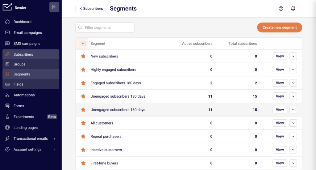 subscribers-segments