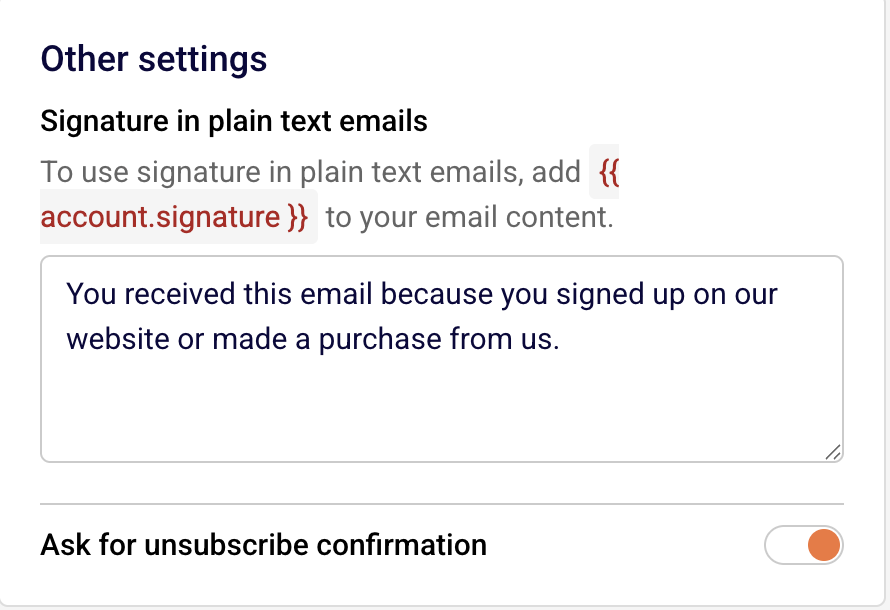 subscriber-confirmation