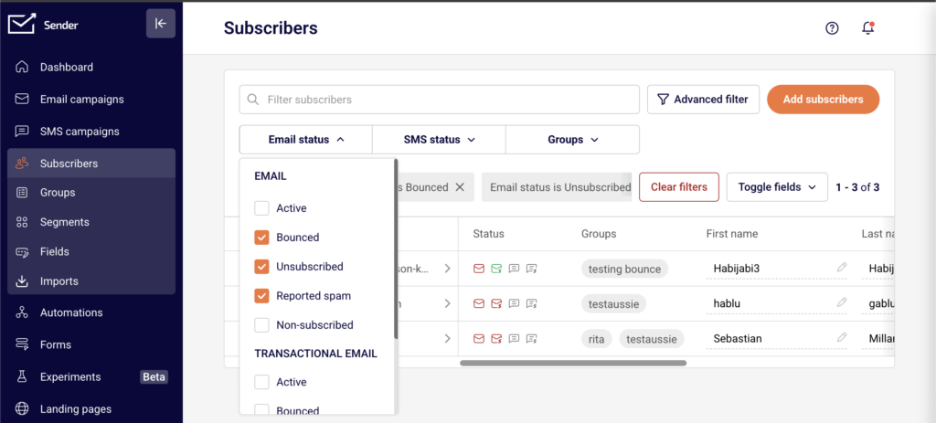 subscribers-email-status