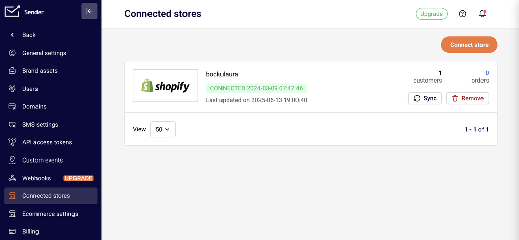 sender-shopify-connected-store