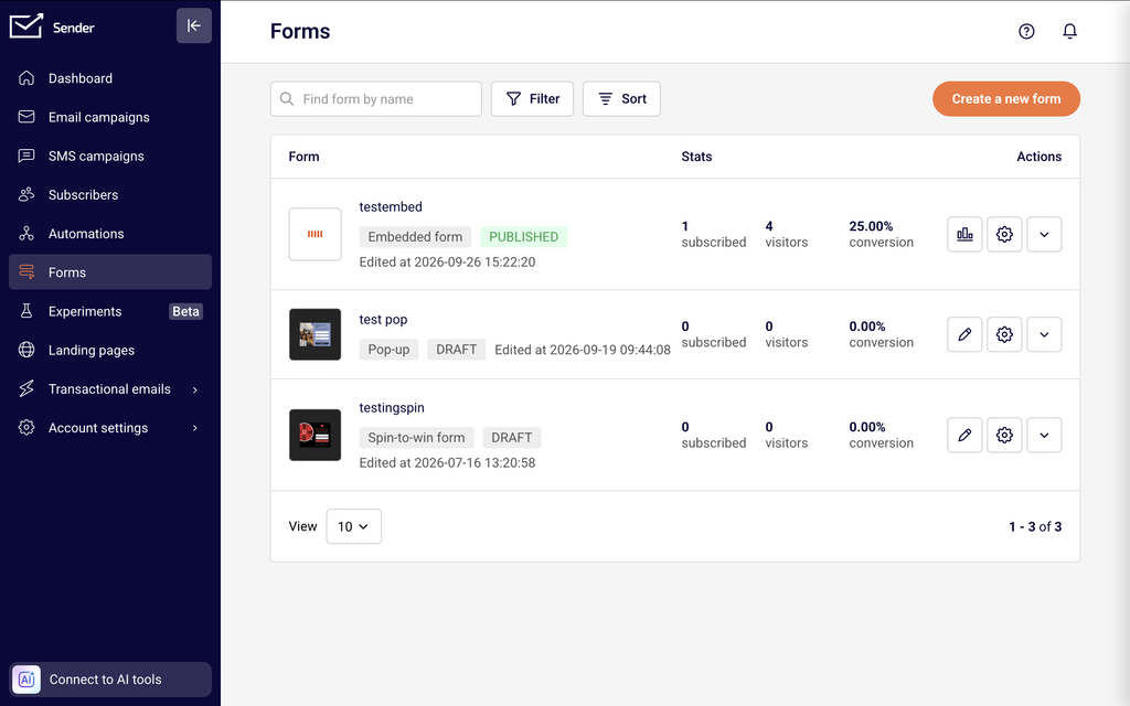 subscription-form-lists