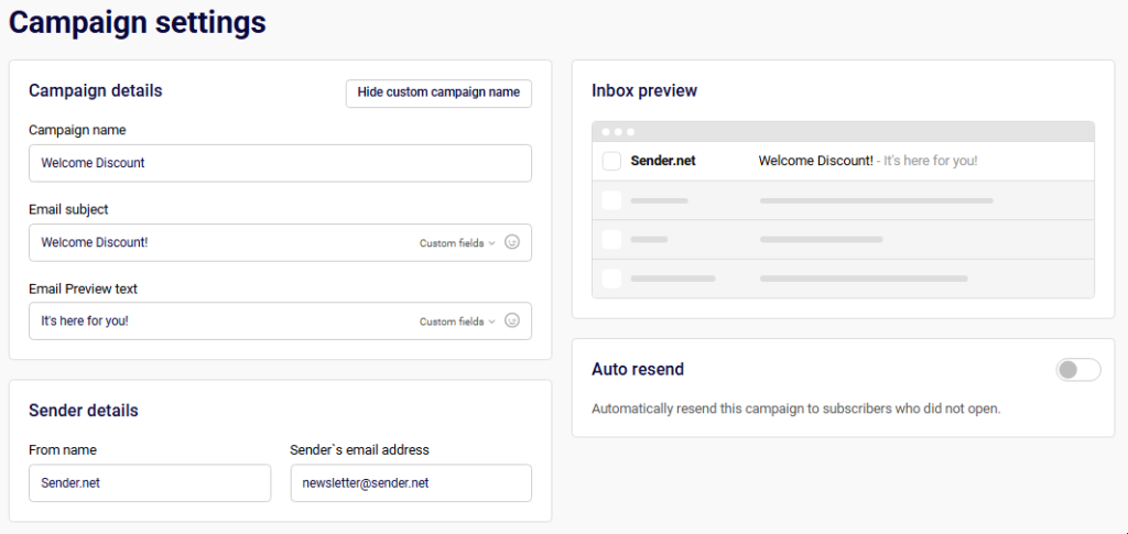 Sender-emailcampaigns-settings Sender-emailcampaigns-settings