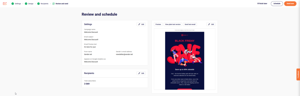 Sender-emailcampaigns-reviewsandschedule